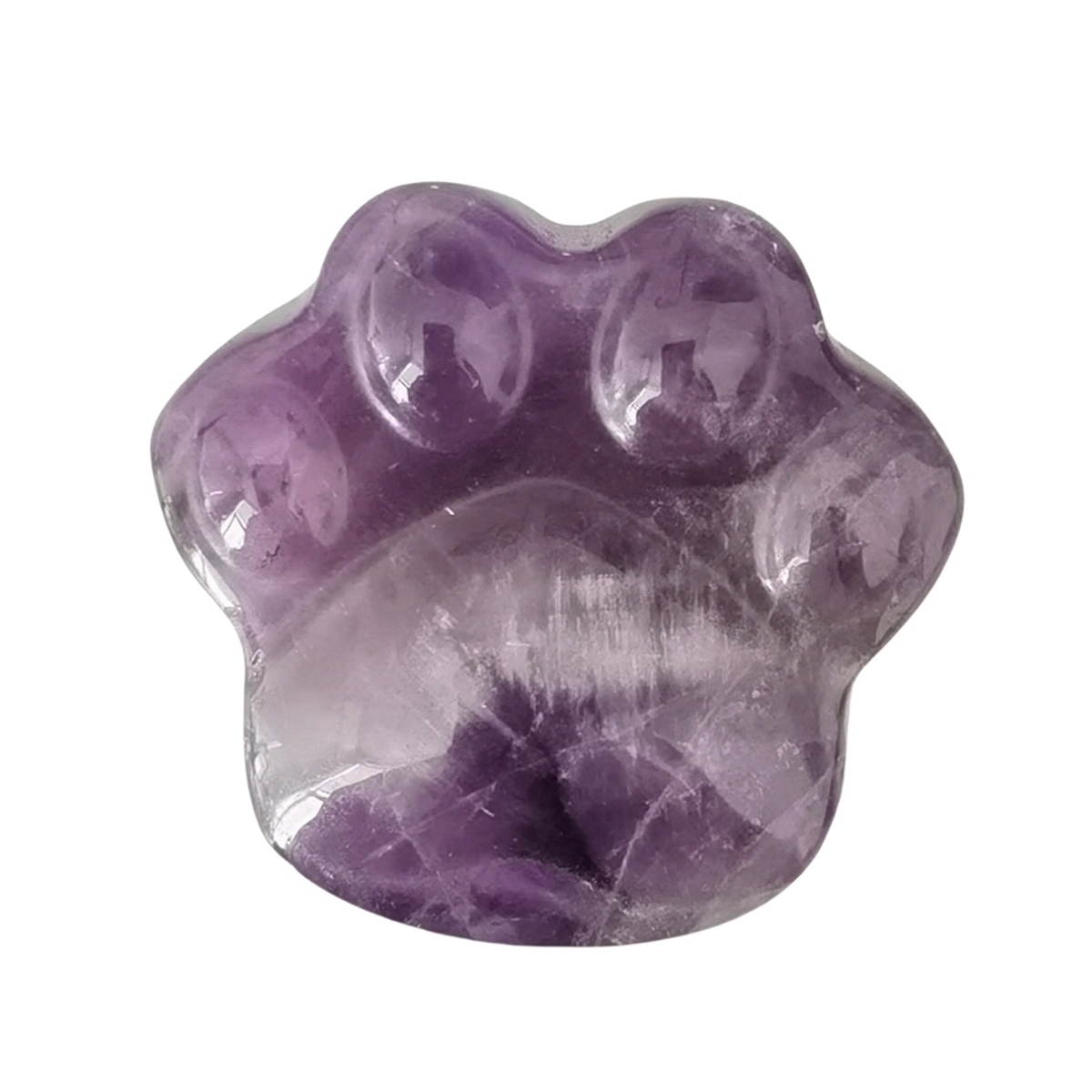 Cat Paw Gemstone for Home Decor 28x30mm Handmade Craved Gemstone Animal Hand Claw Reiki Healing Treatment Gemstone Ornament