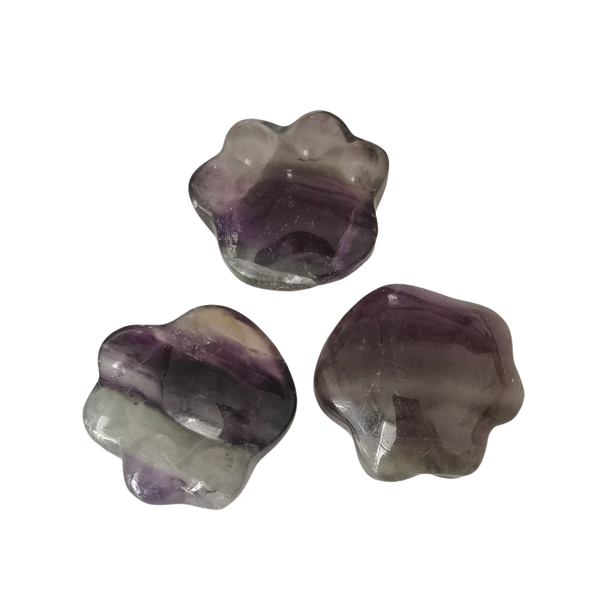 Cat Paw Gemstone for Home Decor 28x30mm Handmade Craved Gemstone Animal Hand Claw Reiki Healing Treatment Gemstone Ornament