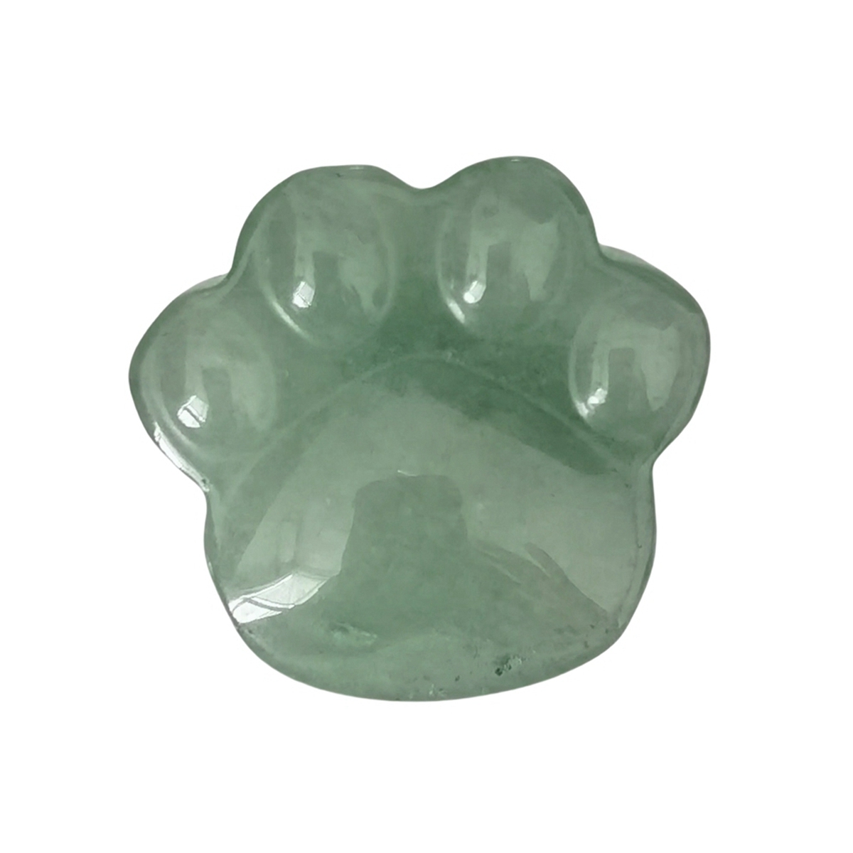 Cat Paw Gemstone for Home Decor 28x30mm Handmade Craved Gemstone Animal Hand Claw Reiki Healing Treatment Gemstone Ornament