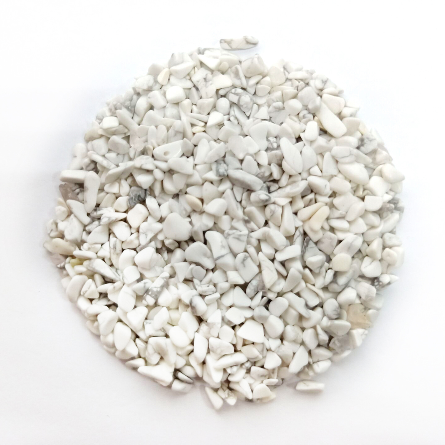 Chip Howlite Turquoise Beads for Home Decoration & Decor Making Jewelry 100Gram Crushed Irregular Tumbled Stone Pieces Beads No hole