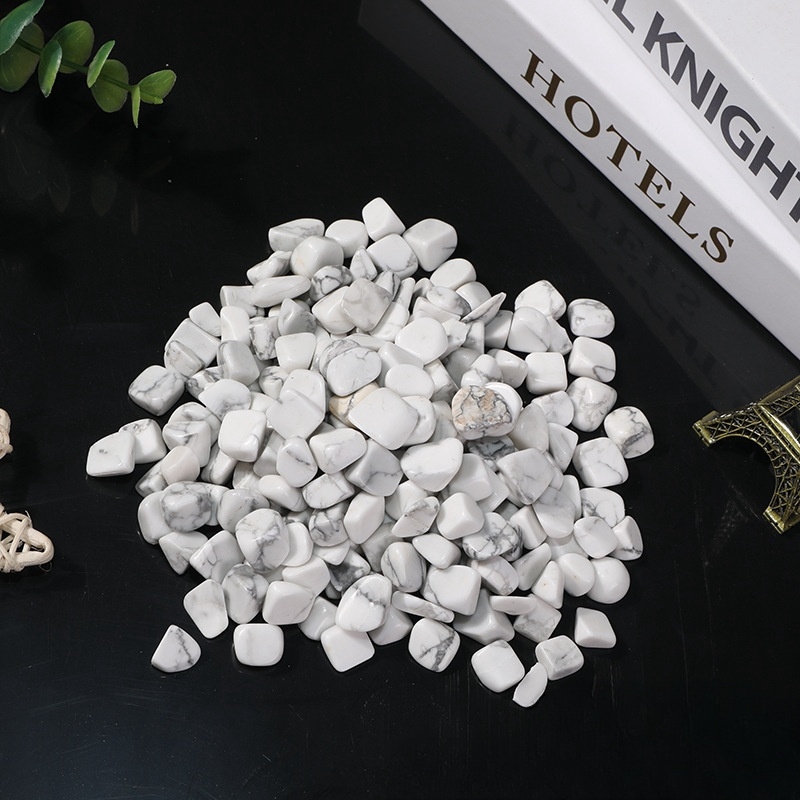 Chip Howlite Turquoise Beads for Home Decoration & Decor Making Jewelry 100Gram Crushed Irregular Tumbled Stone Pieces Beads No hole