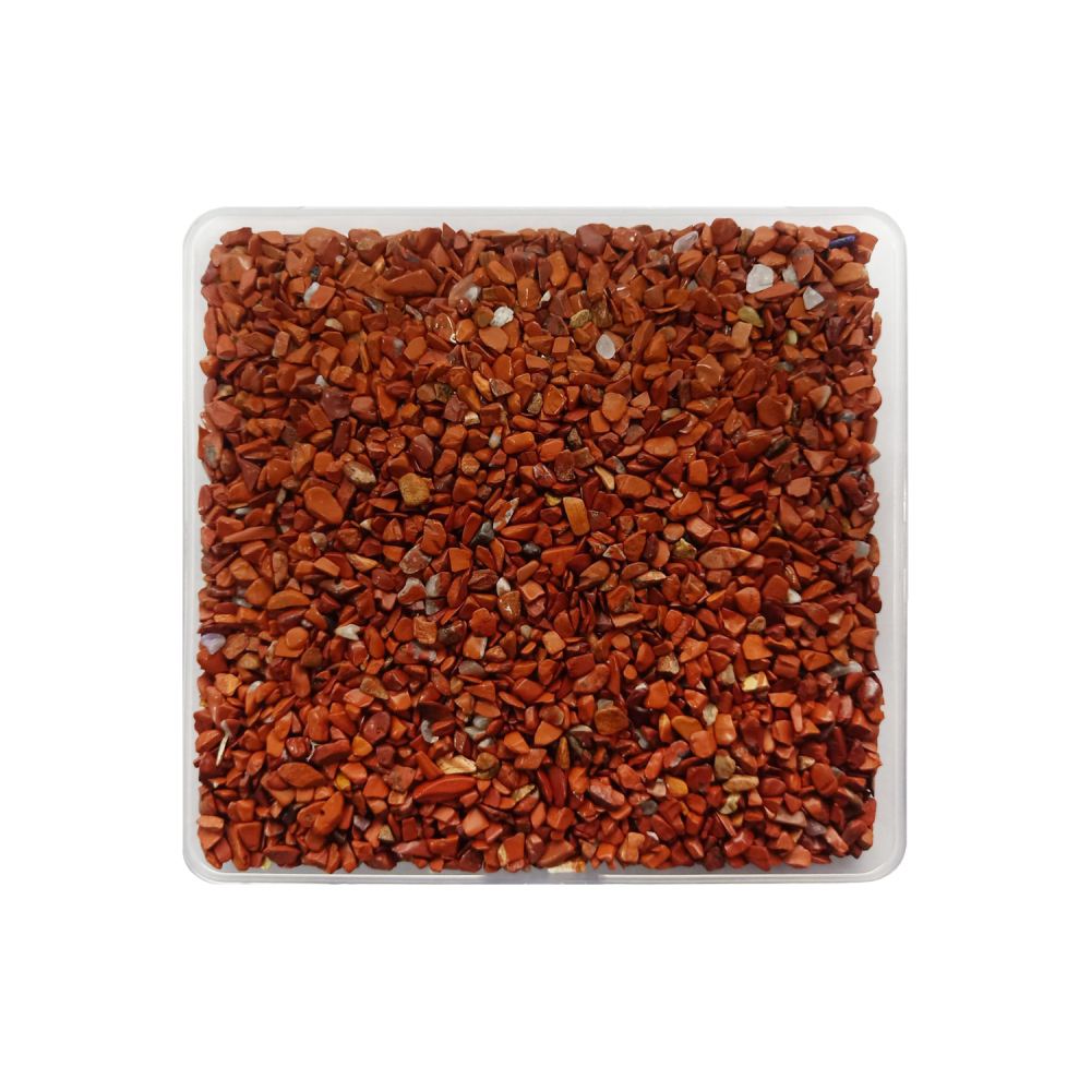 Chip Red Jasper Beads for Home Decoration & Decor Making Jewelry 100Gram Crushed Irregular Tumbled Stone Pieces Beads No hole