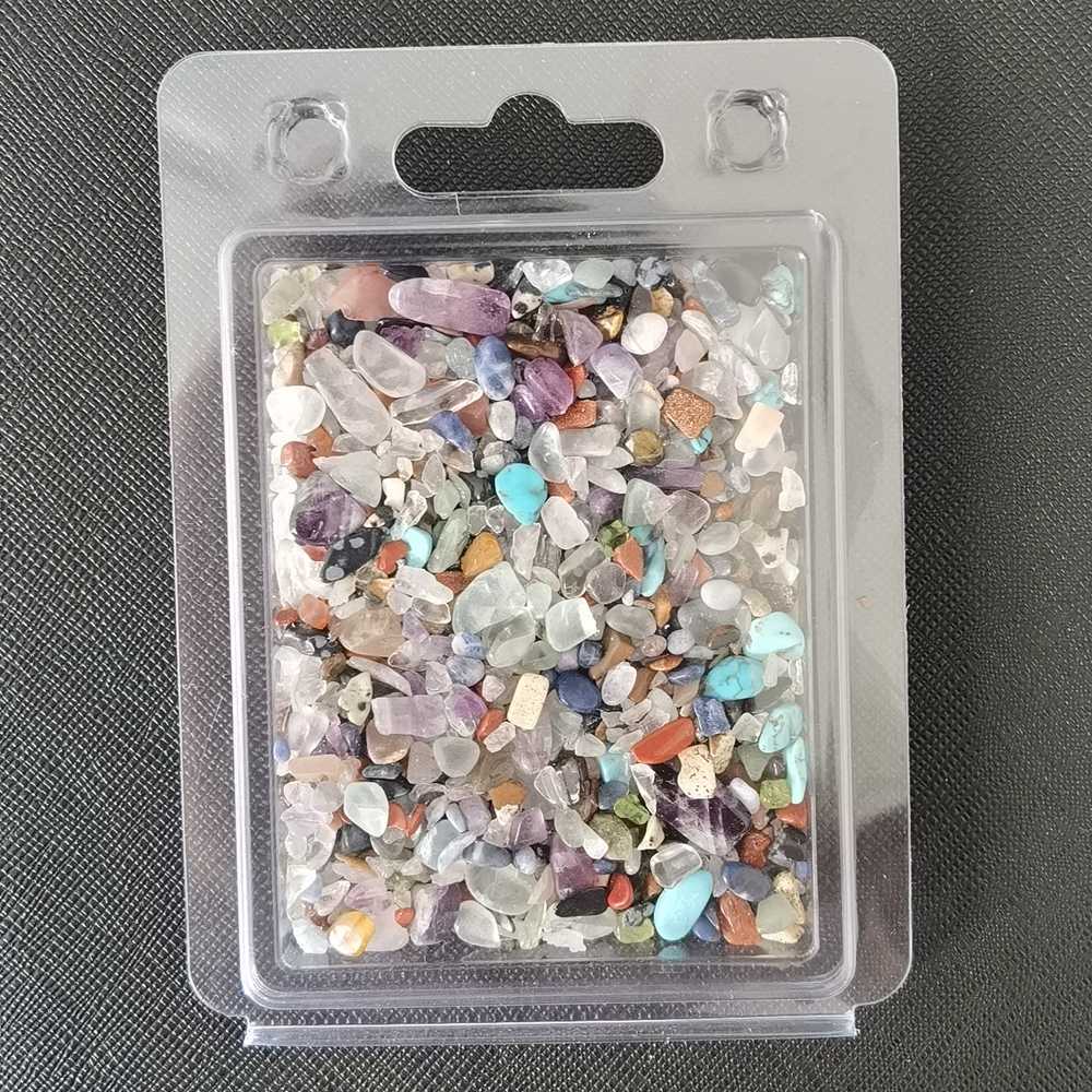 Chip GemstoneBeads for Home Decoration & Decor Making Jewelry 100Gram in Plastic Box