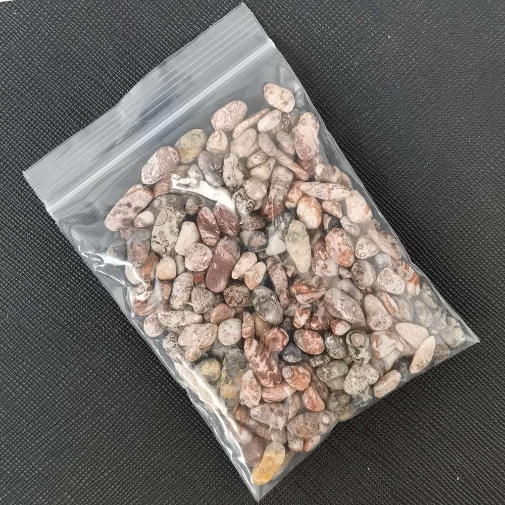 Chip Leopard Skin Jasper Beads for Home Decoration & Decor Making Jewelry 100Gram Crushed Irregular Tumbled Stone Pieces Beads No hole