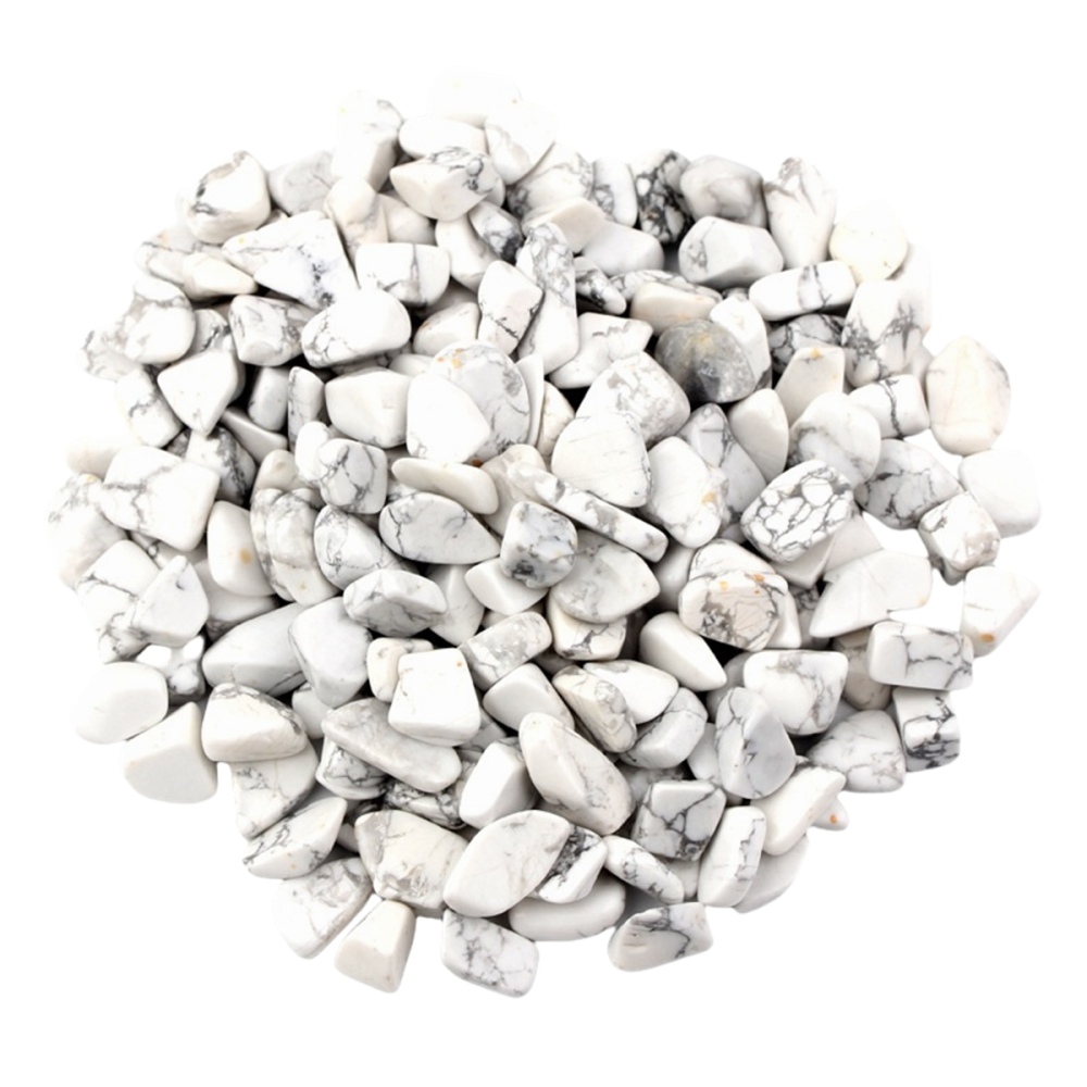Chip Howlite Turquoise Beads for Home Decoration & Decor Making Jewelry 100Gram Crushed Irregular Tumbled Stone Pieces Beads No hole