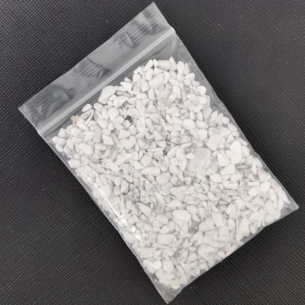 Chip Howlite Turquoise Beads for Home Decoration & Decor Making Jewelry 100Gram Crushed Irregular Tumbled Stone Pieces Beads No hole