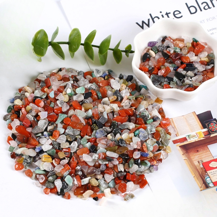 Chip GemstoneBeads for Home Decoration & Decor Making Jewelry 100Gram