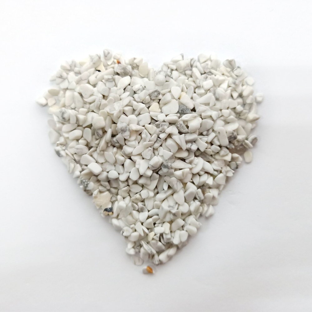 Chip Howlite Turquoise Beads for Home Decoration & Decor Making Jewelry 100Gram Crushed Irregular Tumbled Stone Pieces Beads No hole