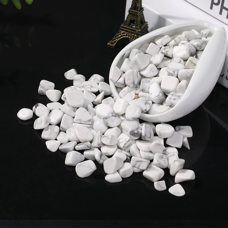 Chip Howlite Turquoise Beads for Home Decoration & Decor Making Jewelry 100Gram Crushed Irregular Tumbled Stone Pieces Beads No hole