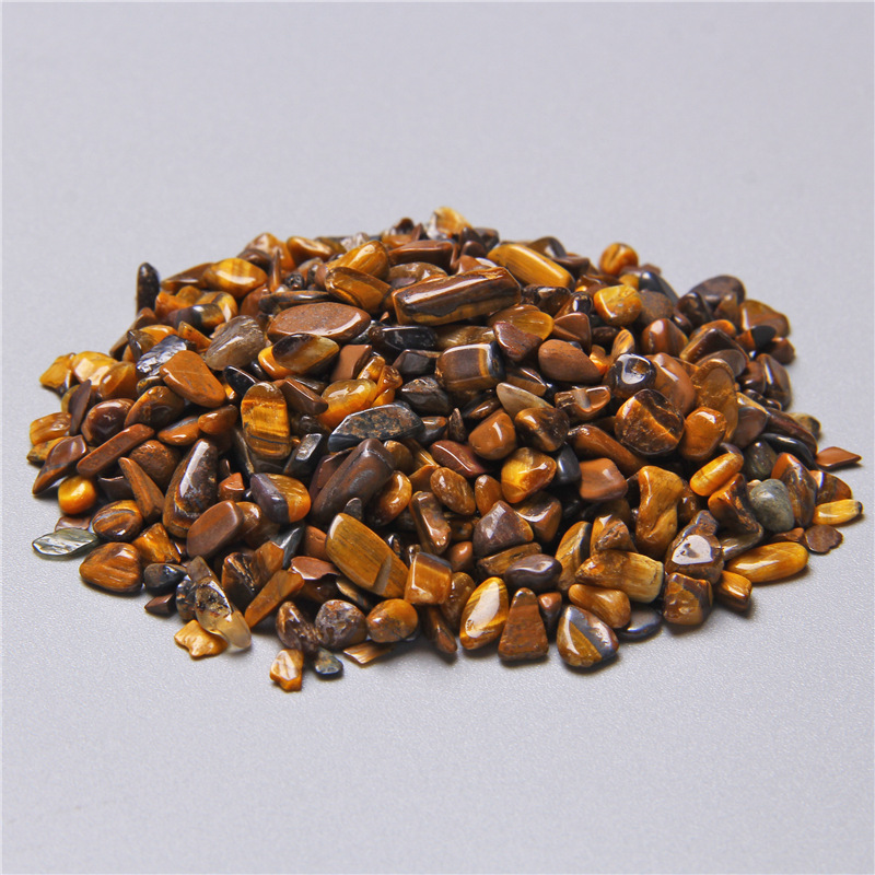 Chip Yellow Tiger's Eye Stone Beads for Home Decoration & Decor Making Jewelry 100Gram Crushed Irregular Tumbled Stone Pieces Beads No hole