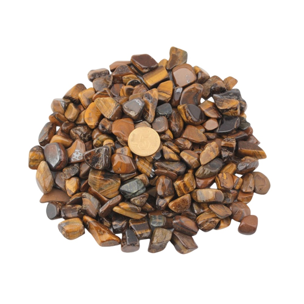 Chip Yellow Tiger's Eye Stone Beads for Home Decoration & Decor Making Jewelry 100Gram Crushed Irregular Tumbled Stone Pieces Beads No hole