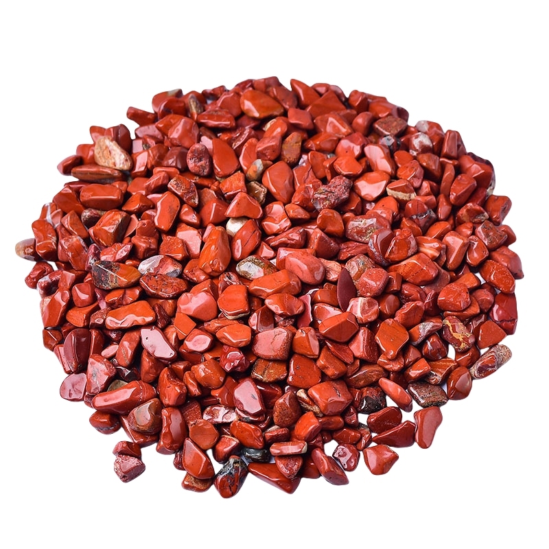 Chip Red Jasper Beads for Home Decoration & Decor Making Jewelry 100Gram Crushed Irregular Tumbled Stone Pieces Beads No hole