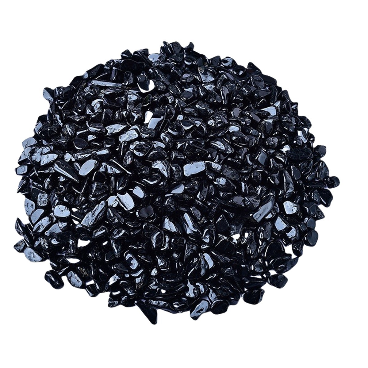 Chip Black Obsidian Beads for Home Decoration & Decor Making Jewelry 100Gram Crushed Irregular Tumbled Stone Pieces Beads No hole