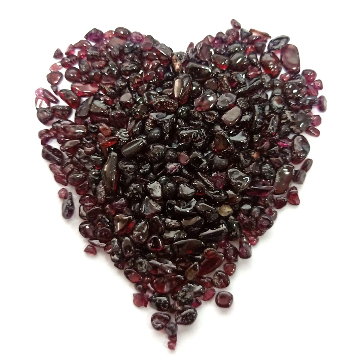 Chip Garnet Beads for Home Decoration & Decor Making Jewelry 100Gram Crushed Irregular Tumbled Stone Pieces Beads No hole