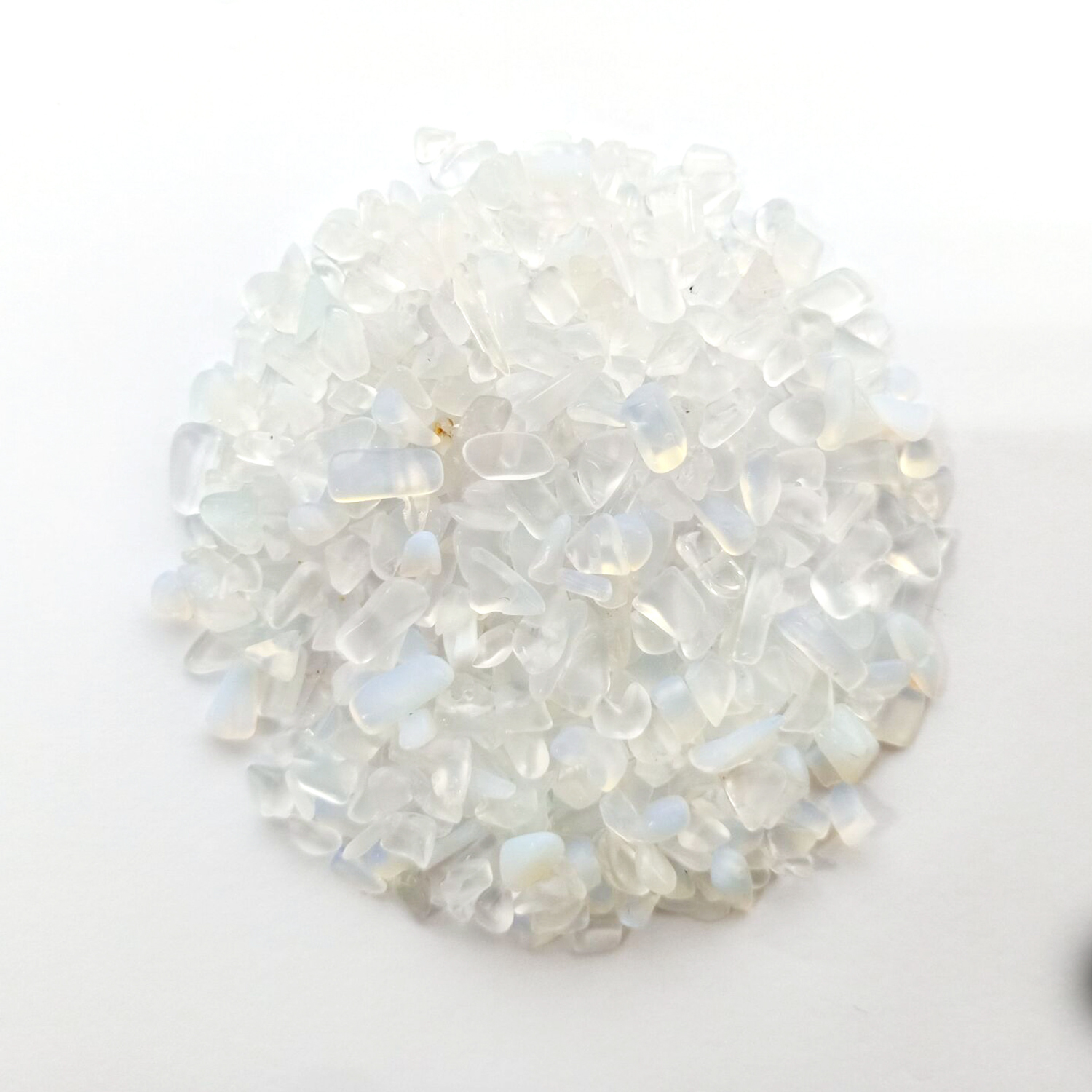 Chip Opal Beads for Home Decoration & Decor Making Jewelry 100Gram Crushed Irregular Tumbled Stone Pieces Beads No hole