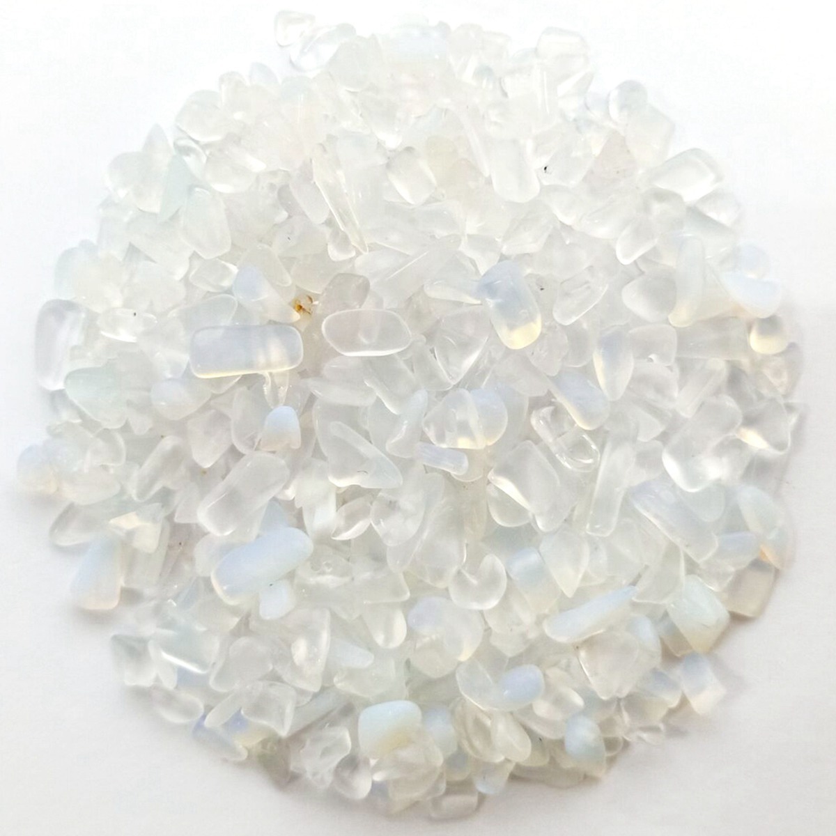 Chip Opal Beads for Home Decoration & Decor Making Jewelry 100Gram Crushed Irregular Tumbled Stone Pieces Beads No hole