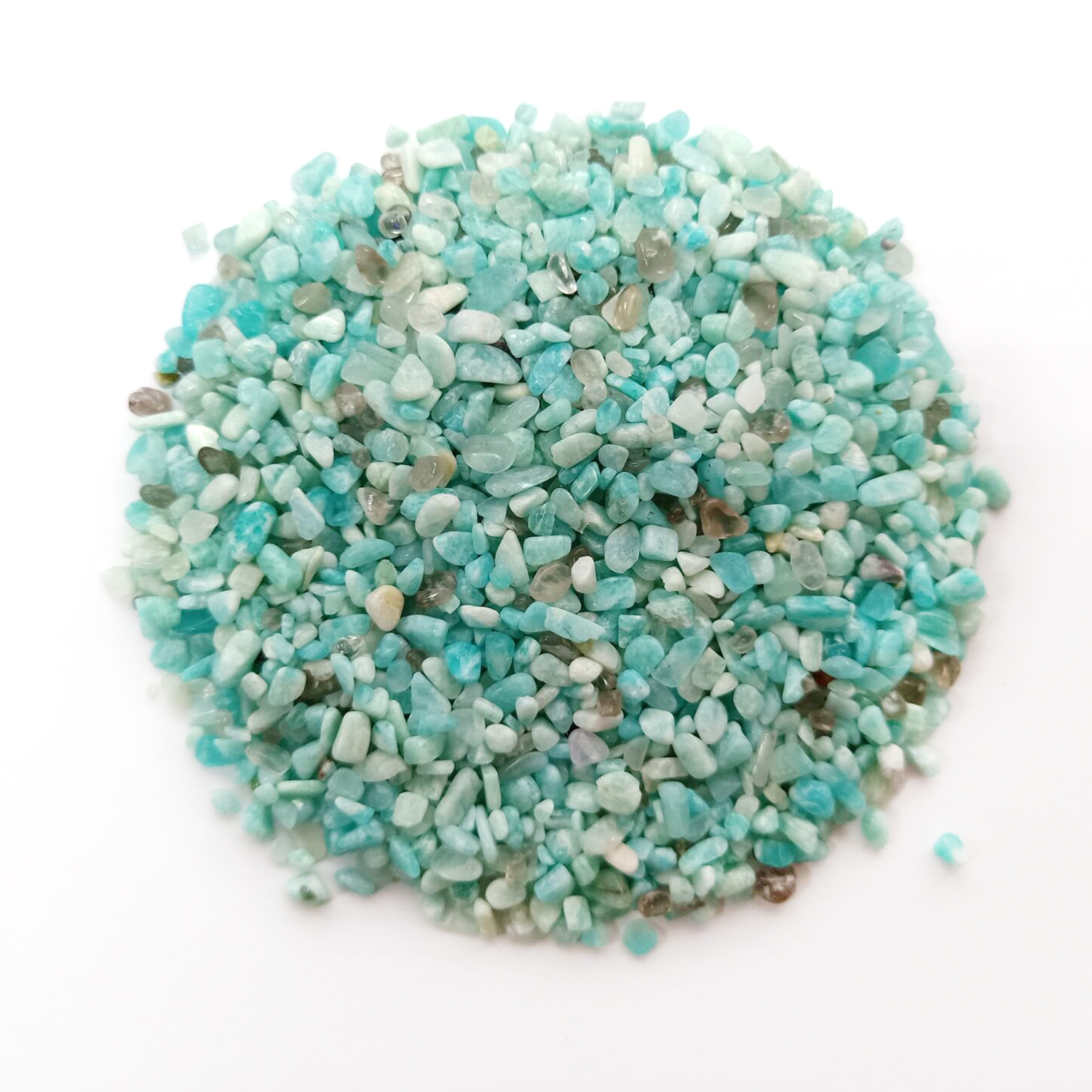 Chip Amazonalite Beads for Home Decoration & Decor Making Jewelry 100Gram Crushed Irregular Tumbled Stone Pieces Beads No hole