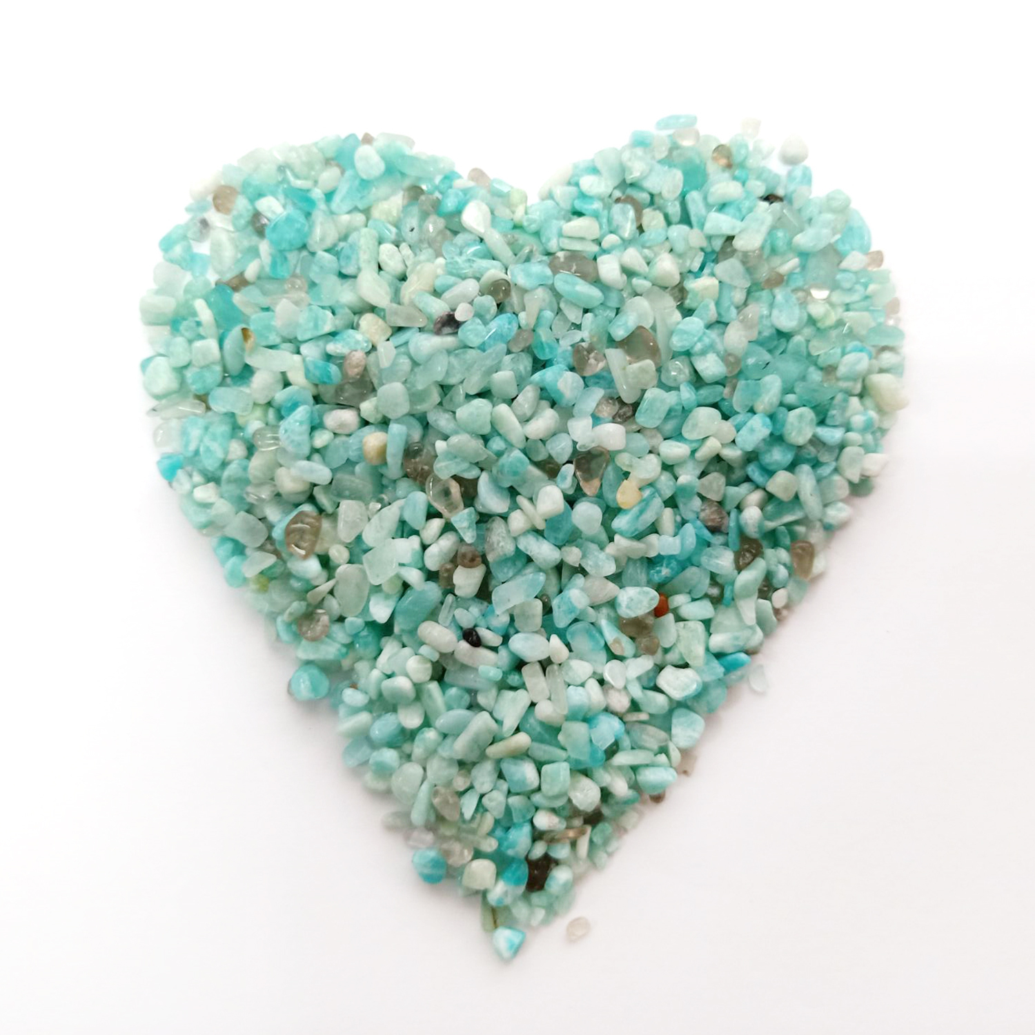 Chip Amazonalite Beads for Home Decoration & Decor Making Jewelry 100Gram Crushed Irregular Tumbled Stone Pieces Beads No hole