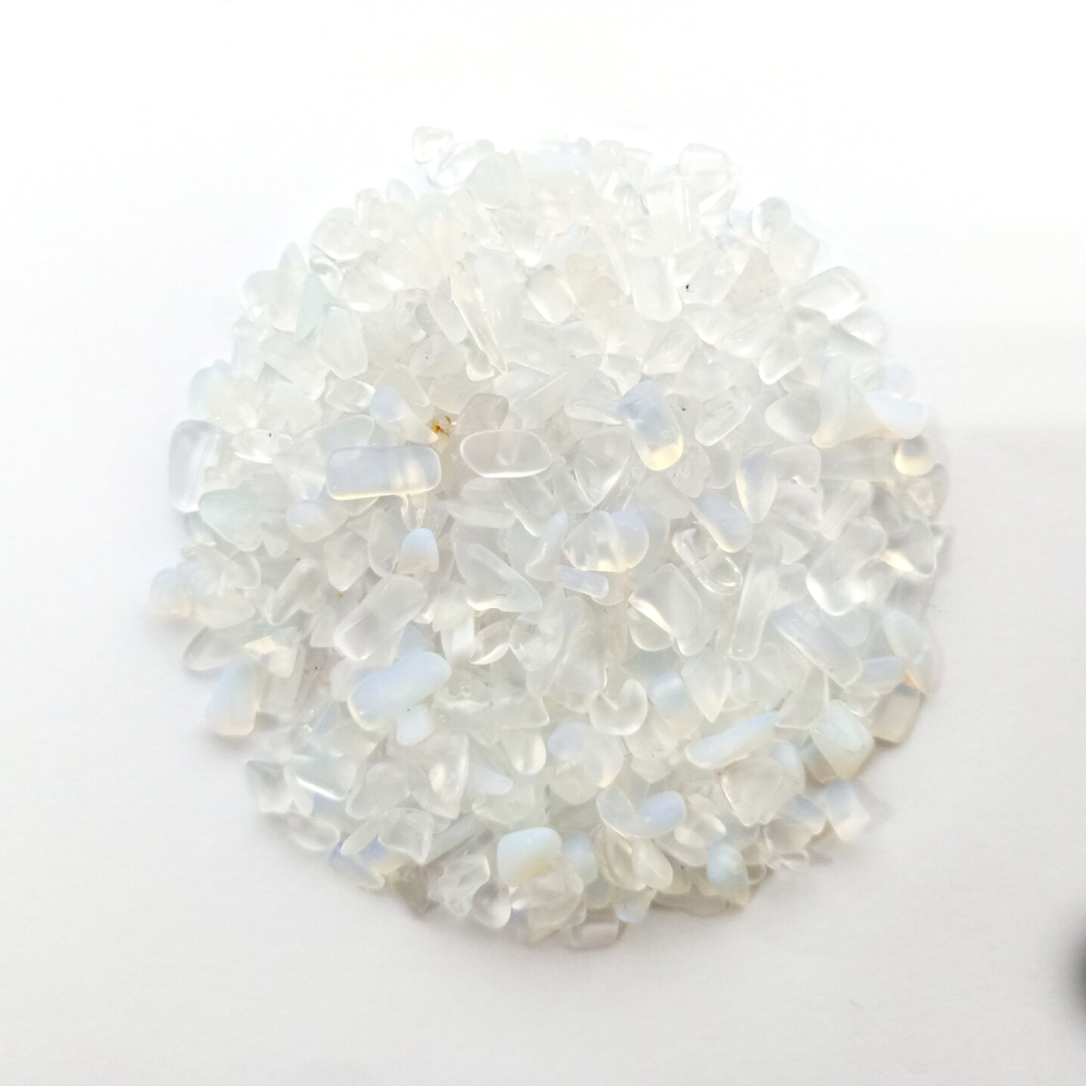 Chip Opal Beads for Home Decoration & Decor Making Jewelry 100Gram Crushed Irregular Tumbled Stone Pieces Beads No hole