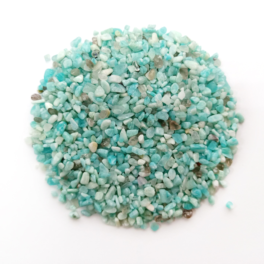 Chip Amazonalite Beads for Home Decoration & Decor Making Jewelry 100Gram Crushed Irregular Tumbled Stone Pieces Beads No hole