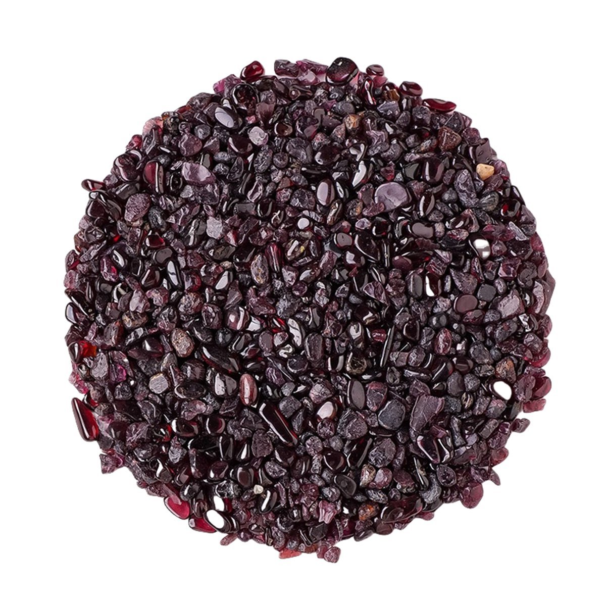 Chip Garnet Beads for Home Decoration & Decor Making Jewelry 100Gram Crushed Irregular Tumbled Stone Pieces Beads No hole