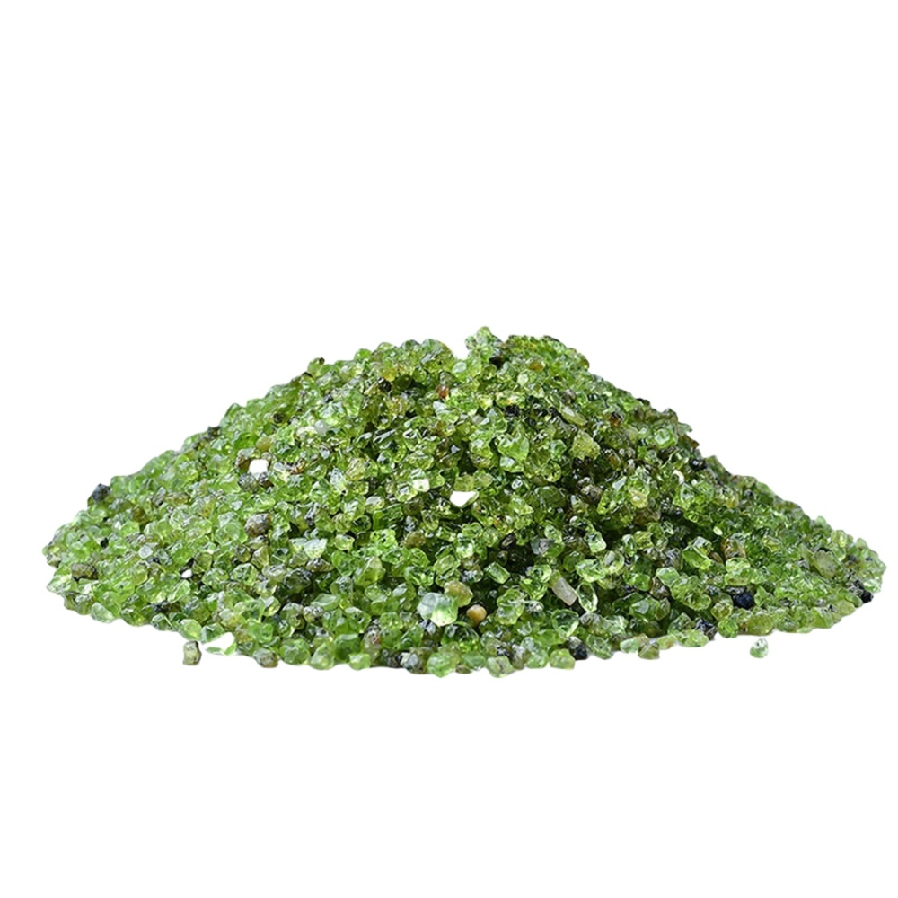 Chip Peridot Beads for Home Decoration & Decor Making Jewelry 100Gram Crushed Irregular Tumbled Stone Pieces Beads No hole