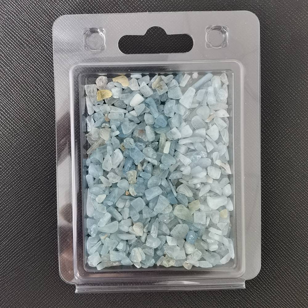 Chip Aquamarine  Beads for Home Decoration & Decor Making Jewelry 100Gram Crushed Irregular Tumbled Stone Pieces Beads No hole