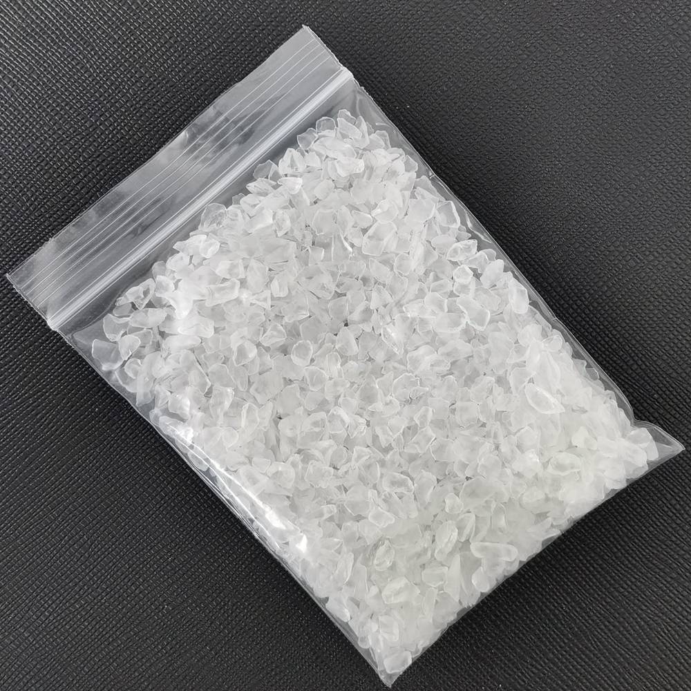 Chip Quartz Crystal Beads for Home Decoration & Decor Making Jewelry 100Gram Crushed Irregular Tumbled Stone Pieces Beads No hole