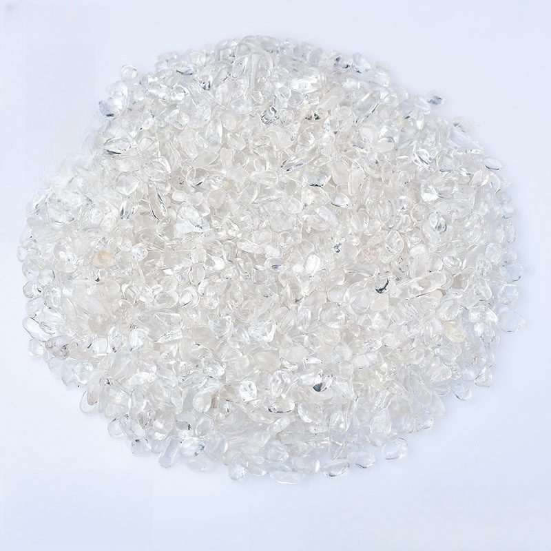 Chip Quartz Crystal Beads for Home Decoration & Decor Making Jewelry 100Gram Crushed Irregular Tumbled Stone Pieces Beads No hole