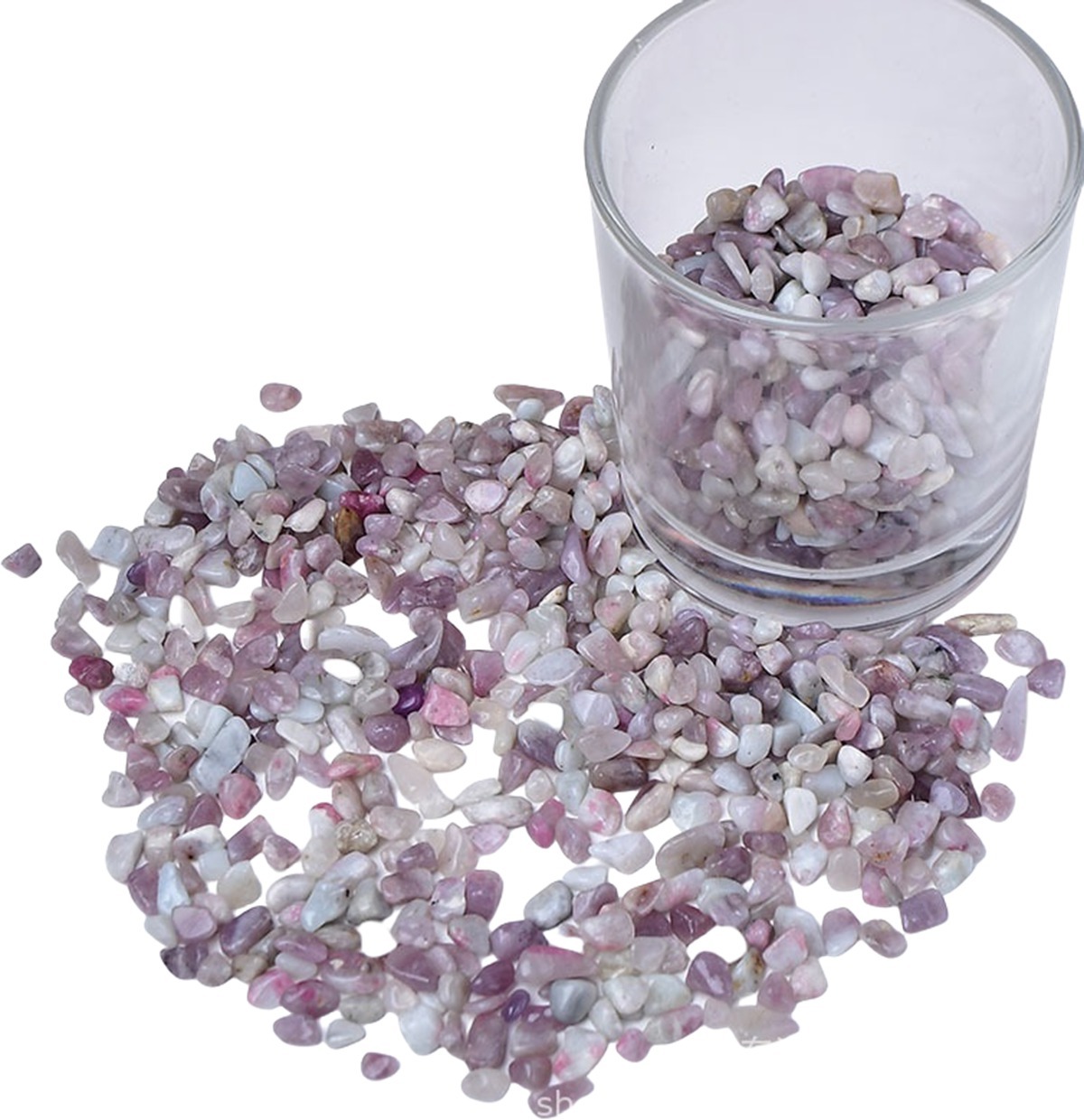 Chip Plum Blossom Tourmaline Beads for Home Decoration & Decor Making Jewelry 100Gram Crushed Irregular Tumbled Stone Pieces Beads No hole