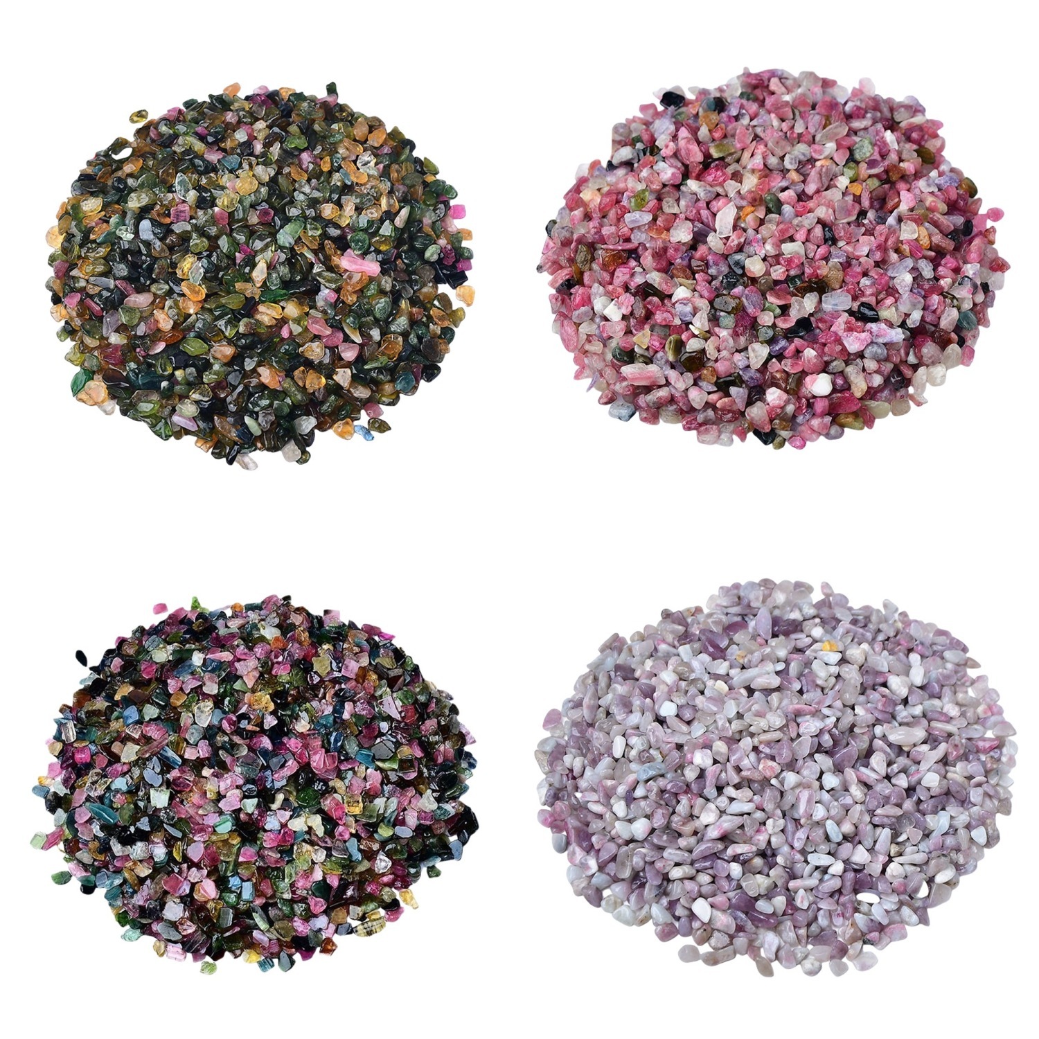 Chip Colorful Tourmaline Beads for Home Decoration & Decor Making Jewelry 100Gram Crushed Irregular Tumbled Stone Pieces Beads No hole