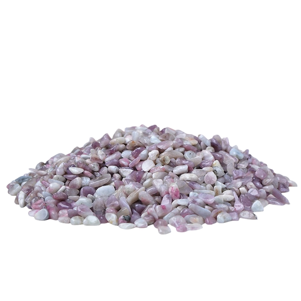 Chip Plum Blossom Tourmaline Beads for Home Decoration & Decor Making Jewelry 100Gram Crushed Irregular Tumbled Stone Pieces Beads No hole