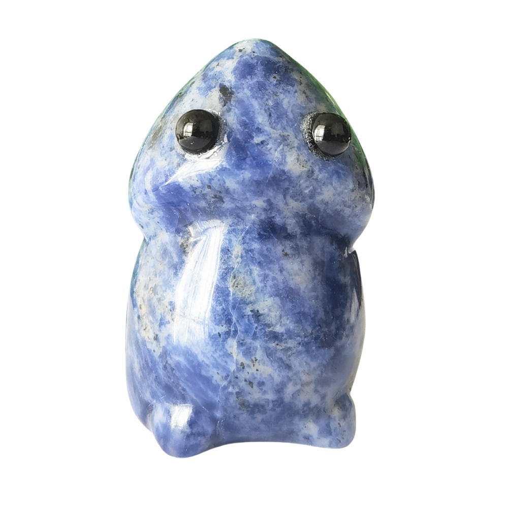 Handmade Craved Gemstone Monster Pendant for Home & office Decor 25X40MM  Spirit Crystal Ghost Sculpture Figurine Ornament Healing Stone