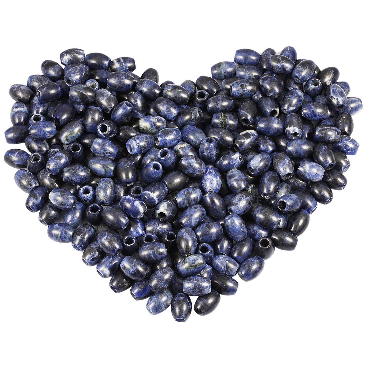 Handmade Craved Loose 12X16MM Oval Stone Beads for Making Jewelry Drilled Big Hole-5MM 1Pieces