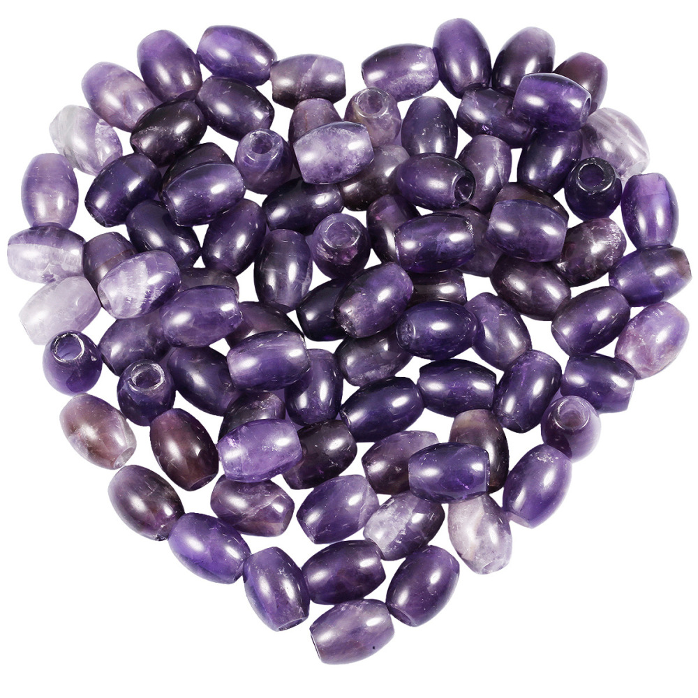 Handmade Craved Loose 12X16MM Oval Stone Beads for Making Jewelry Drilled Big Hole-5MM 1Pieces