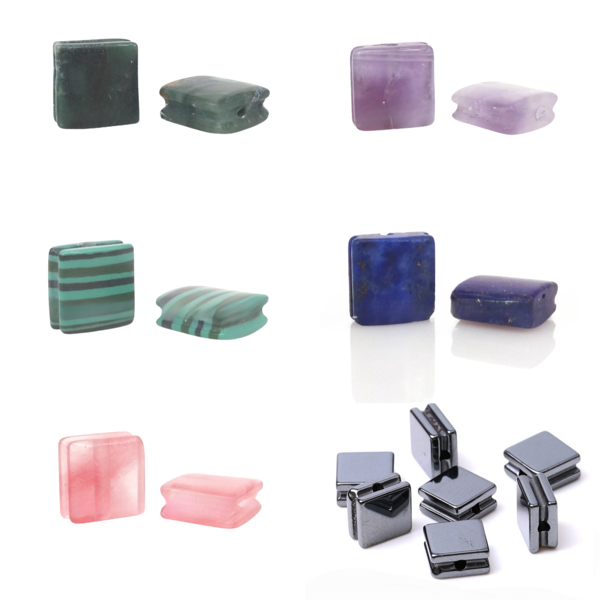 10X10mm Shambala Cube Stone Beads for DIY Making Jewelry