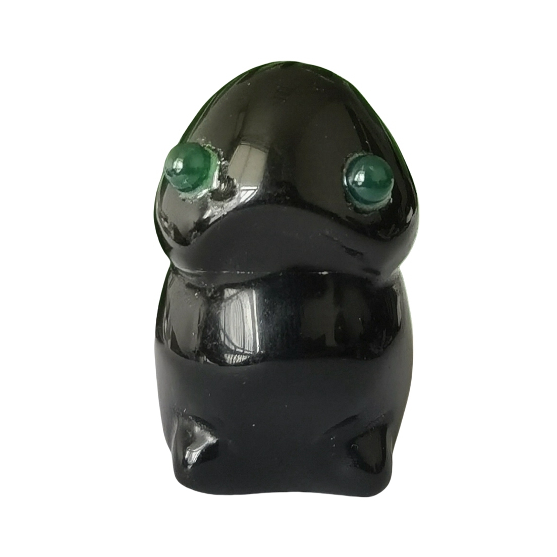 Handmade Craved Gemstone Monster Pendant for Home & office Decor 25X40MM  Spirit Crystal Ghost Sculpture Figurine Ornament Healing Stone