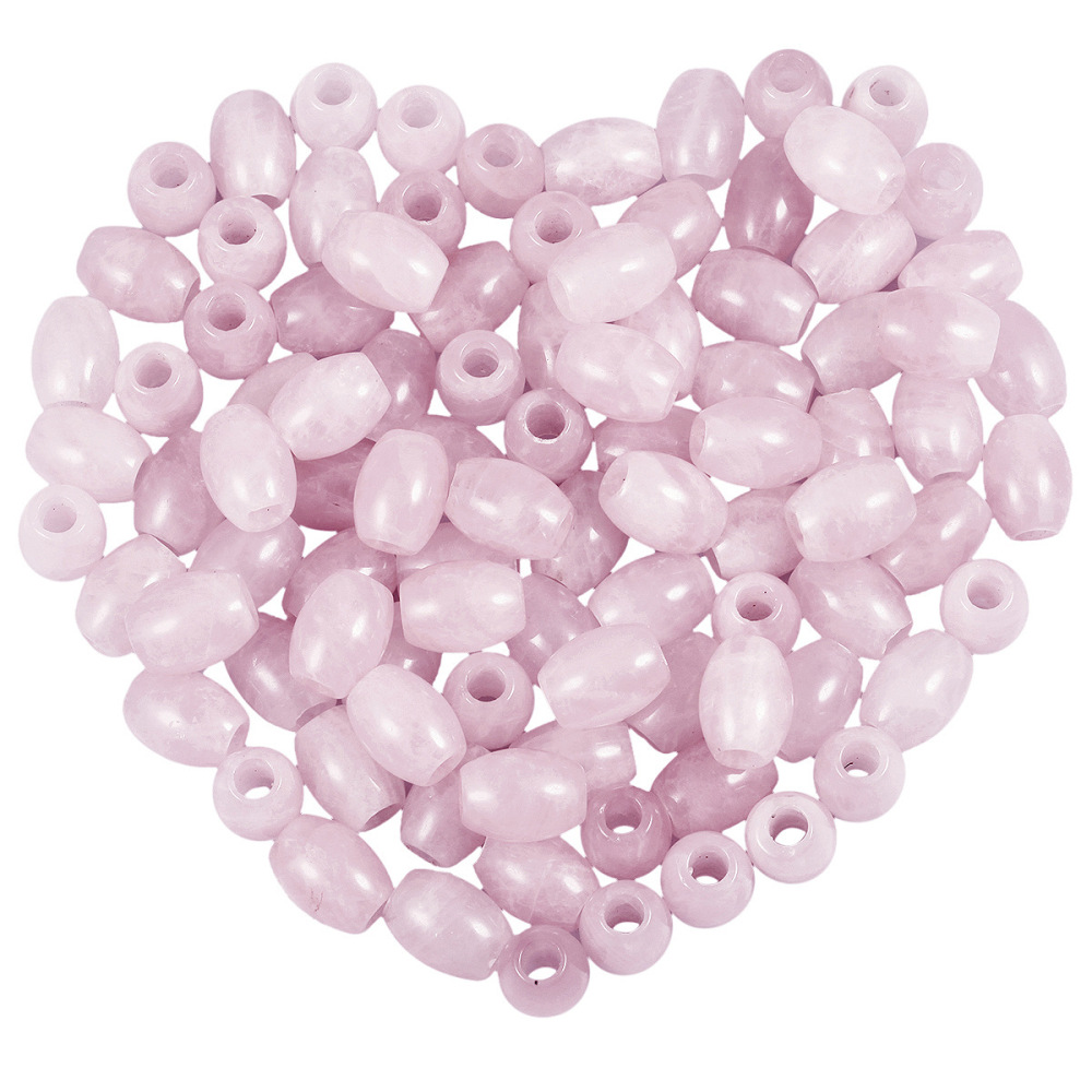 Handmade Craved Loose 12X16MM Oval Stone Beads for Making Jewelry Drilled Big Hole-5MM 1Pieces