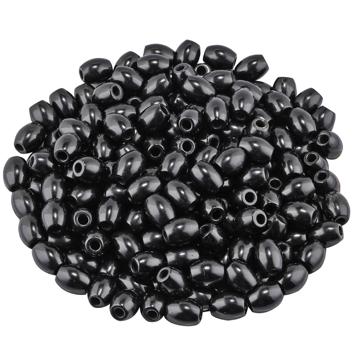 Handmade Craved Loose 12X16MM Oval Stone Beads for Making Jewelry Drilled Big Hole-5MM 1Pieces