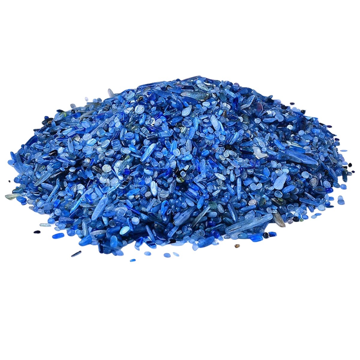 Chip Blue Kyanite Beads for Home Decoration & Decor Making Jewelry 100Gram Crushed Irregular Tumbled Stone Pieces Beads No hole