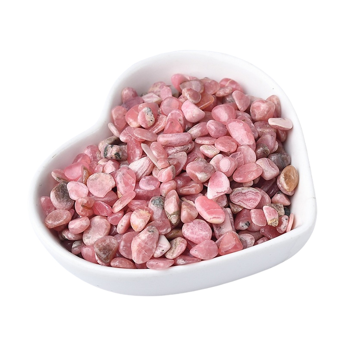 Chip Rhodochrosite Beads for Home Decoration & Decor Making Jewelry 100Gram Crushed Irregular Tumbled Stone Pieces Beads No hole