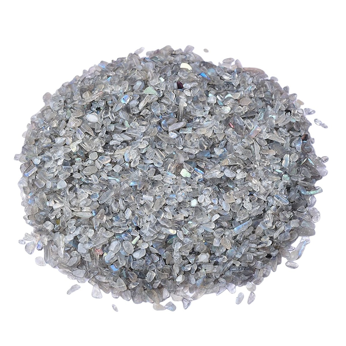 Chip Labradorite Beads for Home Decoration & Decor Making Jewelry 100Gram Crushed Irregular Tumbled Stone Pieces Beads No hole