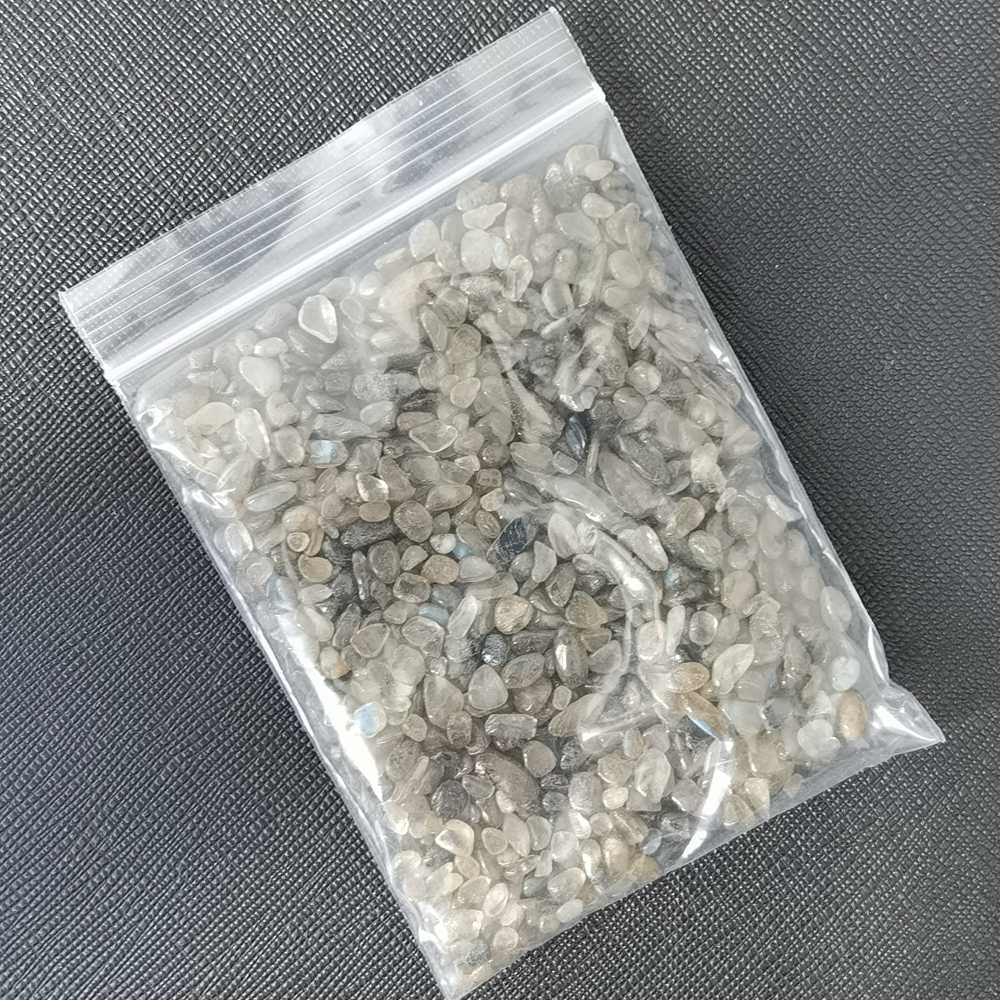 Chip Labradorite Beads for Home Decoration & Decor Making Jewelry 100Gram Crushed Irregular Tumbled Stone Pieces Beads No hole