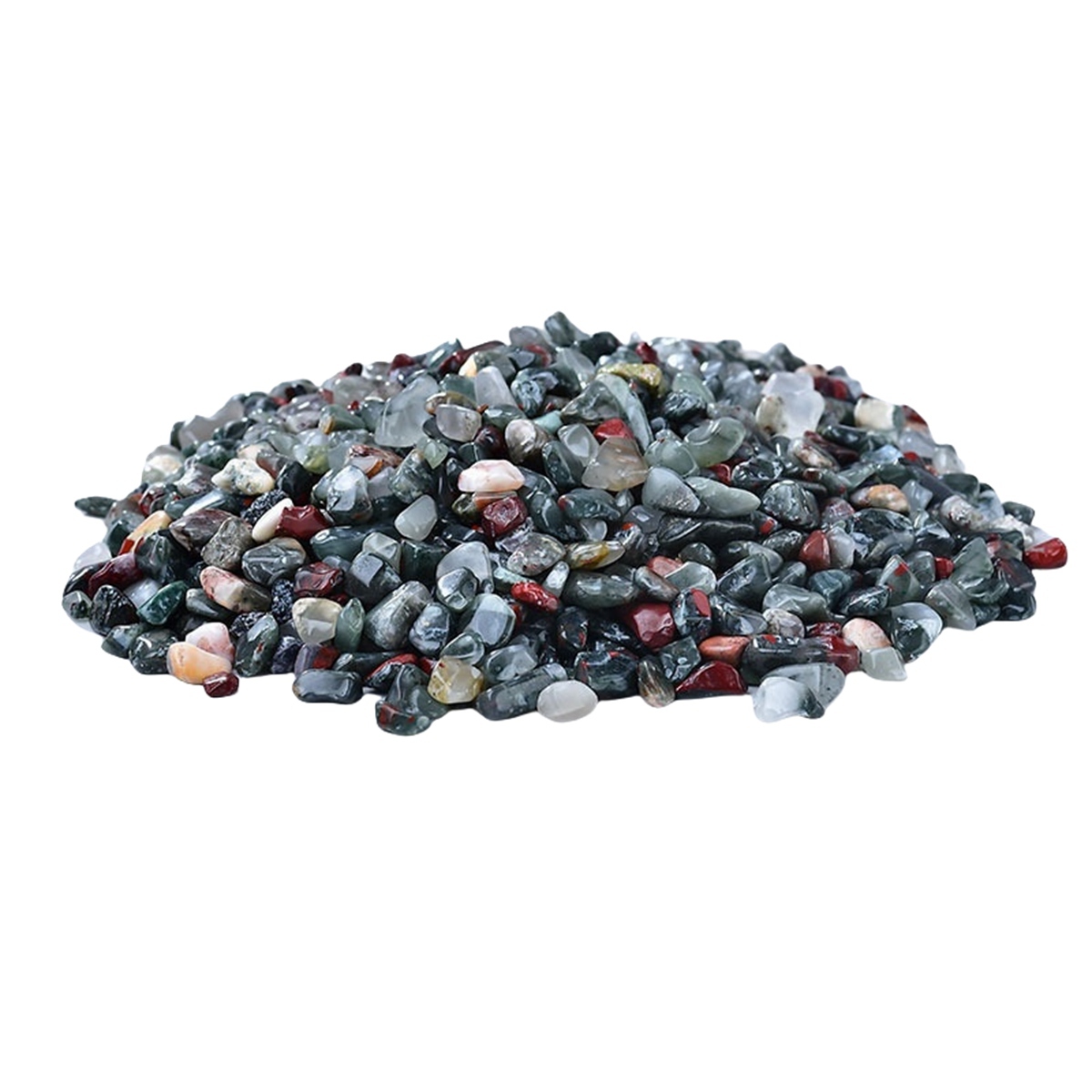 Chip African Bloodstone Beads for Home Decoration & Decor Making Jewelry 100Gram Crushed Irregular Tumbled Stone Pieces Beads No hole