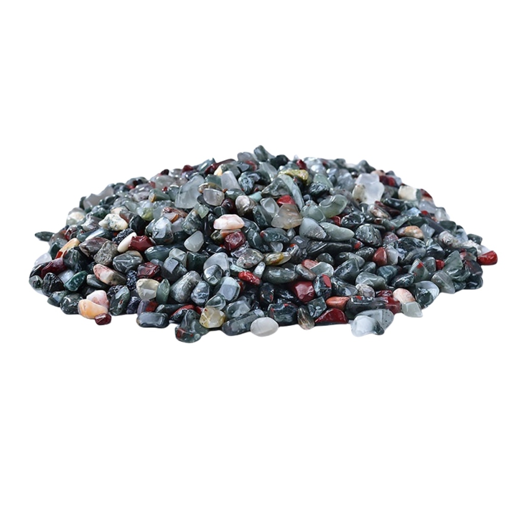 Chip African Bloodstone Beads for Home Decoration & Decor Making Jewelry 100Gram Crushed Irregular Tumbled Stone Pieces Beads No hole