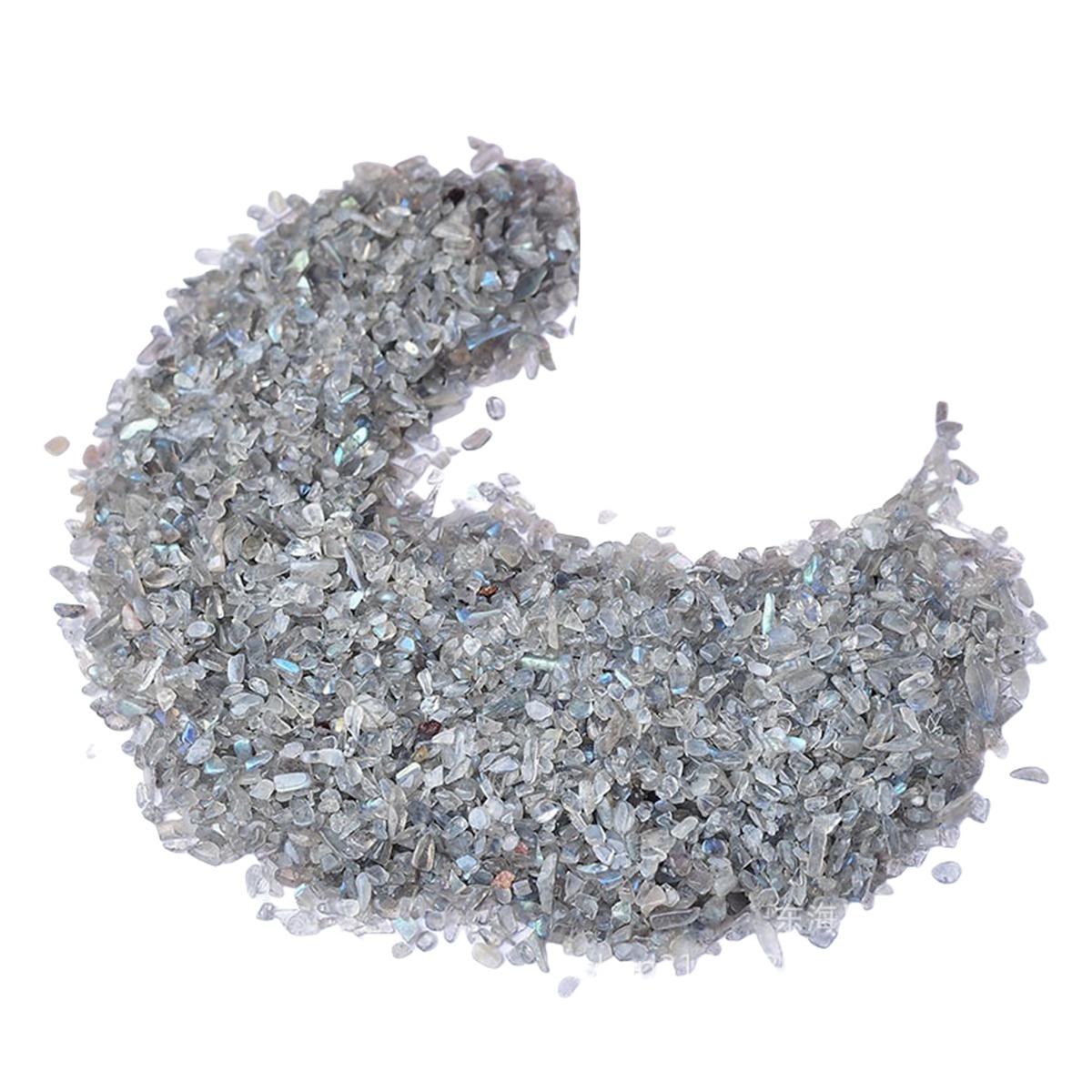 Chip Labradorite Beads for Home Decoration & Decor Making Jewelry 100Gram Crushed Irregular Tumbled Stone Pieces Beads No hole