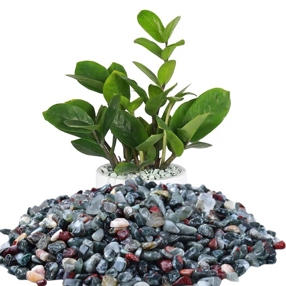 Chip African Bloodstone Beads for Home Decoration & Decor Making Jewelry 100Gram Crushed Irregular Tumbled Stone Pieces Beads No hole