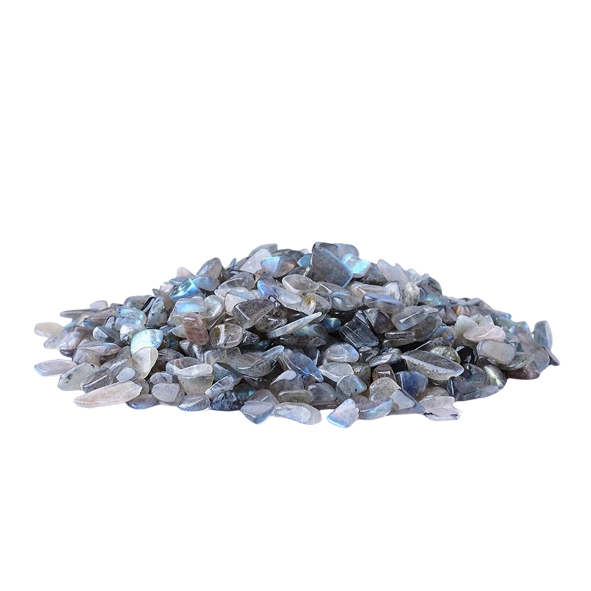 Chip Labradorite Beads for Home Decoration & Decor Making Jewelry 100Gram Crushed Irregular Tumbled Stone Pieces Beads No hole