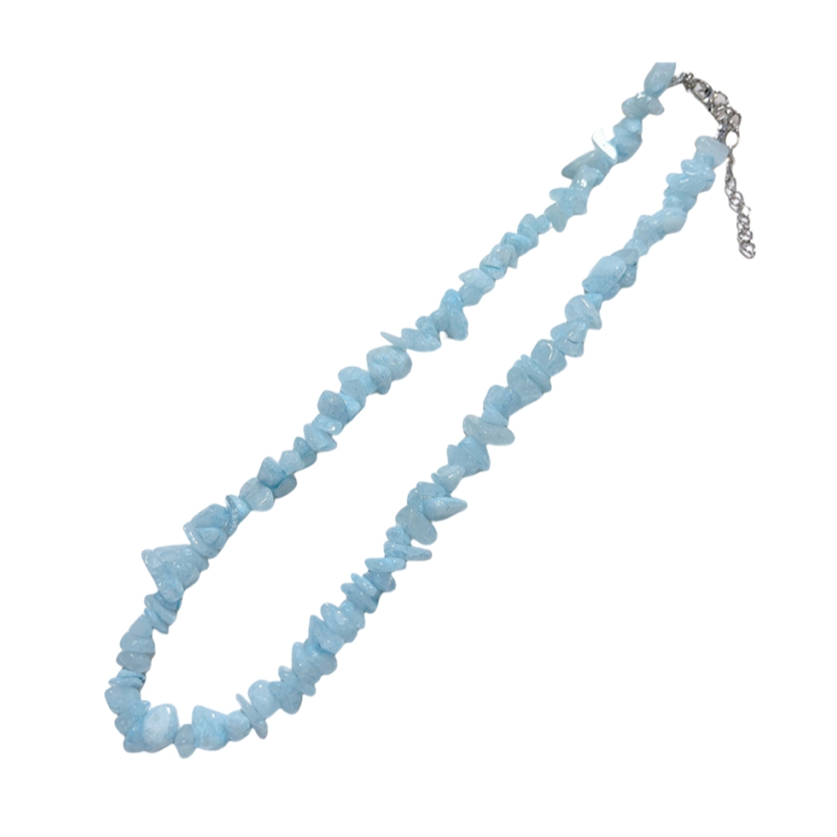 Chip Stone Beads necklaces for Women Handmade Nuggets Gemstone Choker