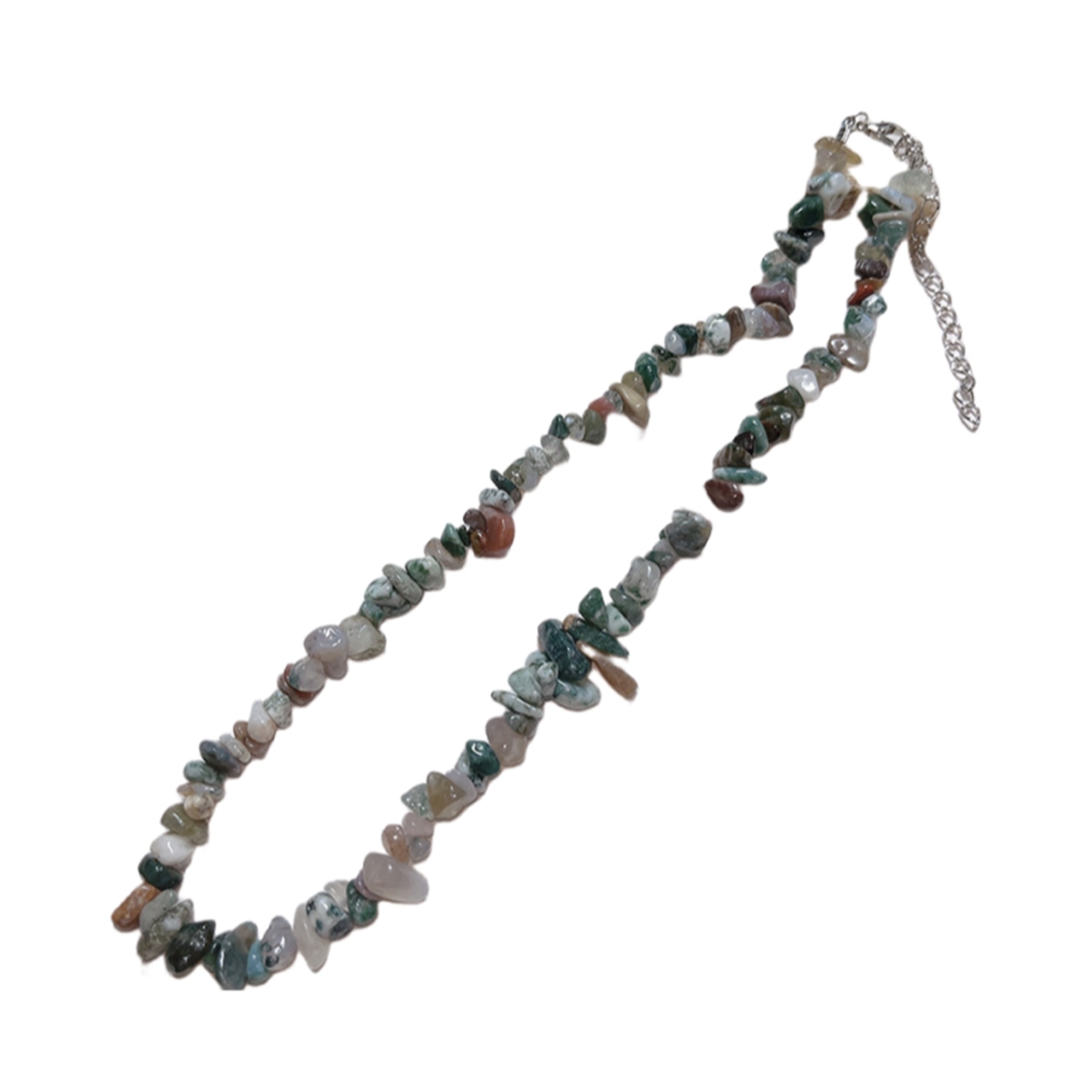 Chip Stone Beads necklaces for Women Handmade Nuggets Gemstone Choker
